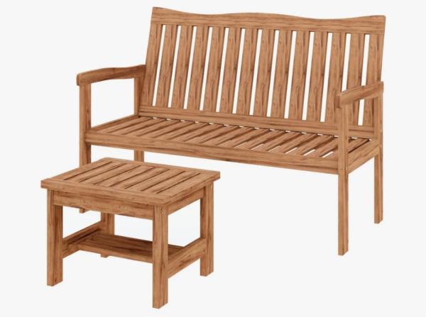 Conjunto Para Jardim De Madeira Eucalipto Solaris Sem Almofada Yescasa