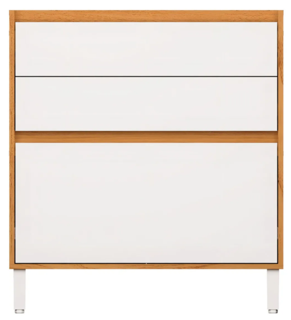 Balcão 80cm 3 Gavetas Cozinha Milão