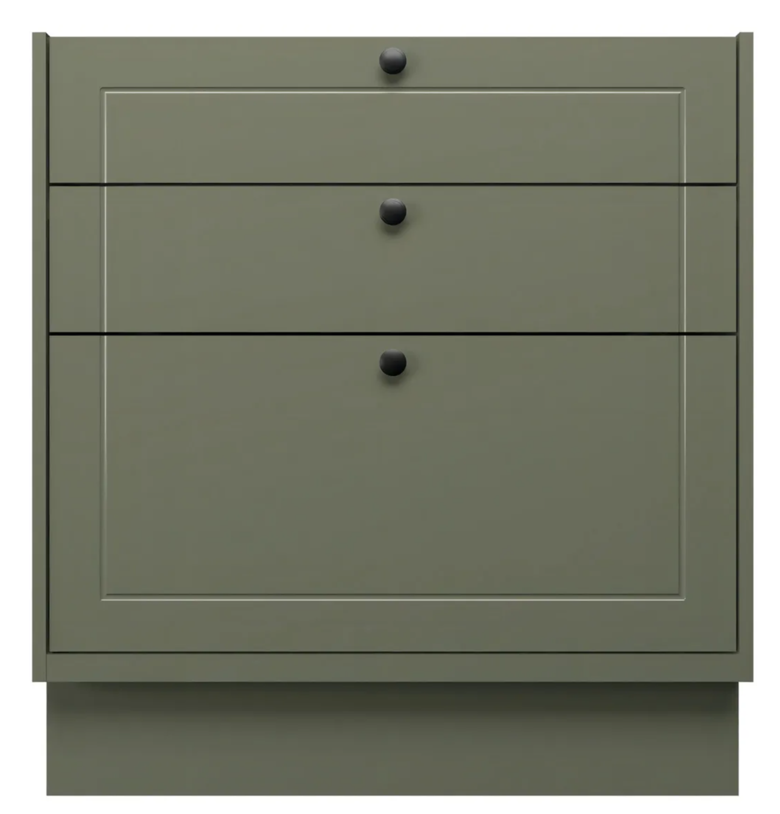 Balcão De Cozinha 80cm Com 3 Gavetas Sevilha - Image 2