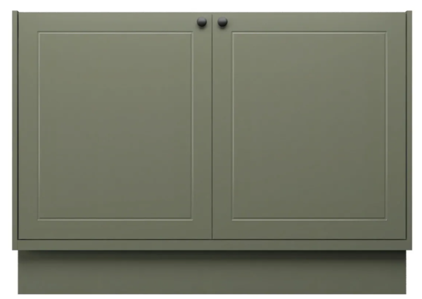 Balcão De Cozinha 120cm 2 Portas Sevilha Verde Hill