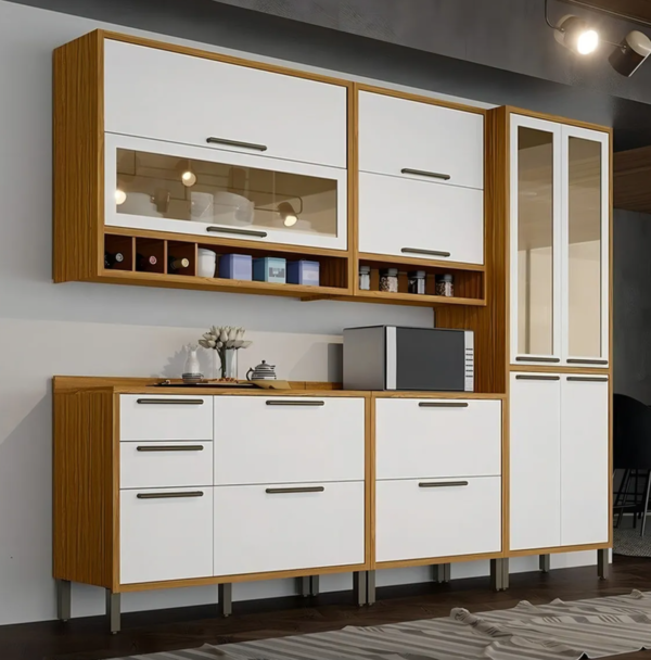 Cozinha Modulada Completa Com 5 Peças 11 Portas - Image 2