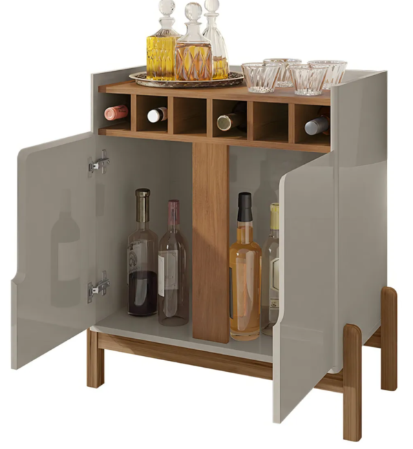 Adega Bar Com 2 Portas 75x79cm Lizz Casa D - Image 2