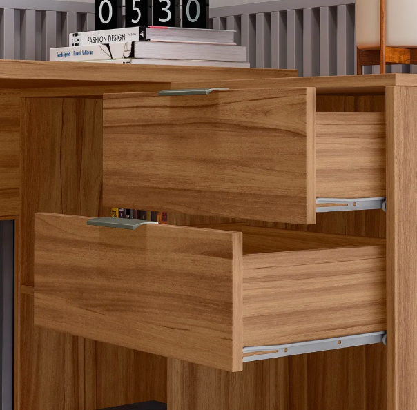 Mesa Para Notebook L Nt2060 Notável Móveis - Freijó - Image 3