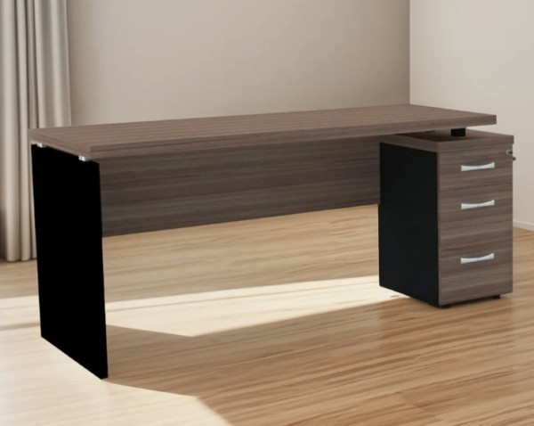 Mesa Para Escritório 3 Gavetas Pe40