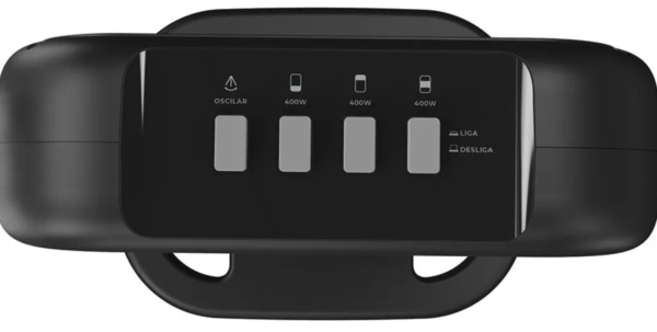 Aquecedor elétrico Cadence AQC315 preto - Image 4