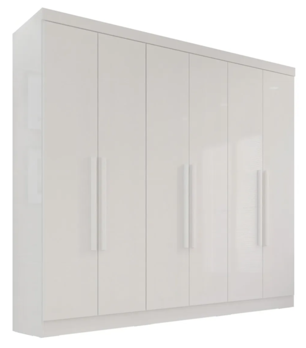 Guarda Roupa Casal 6 Portas 2 Gavetas França