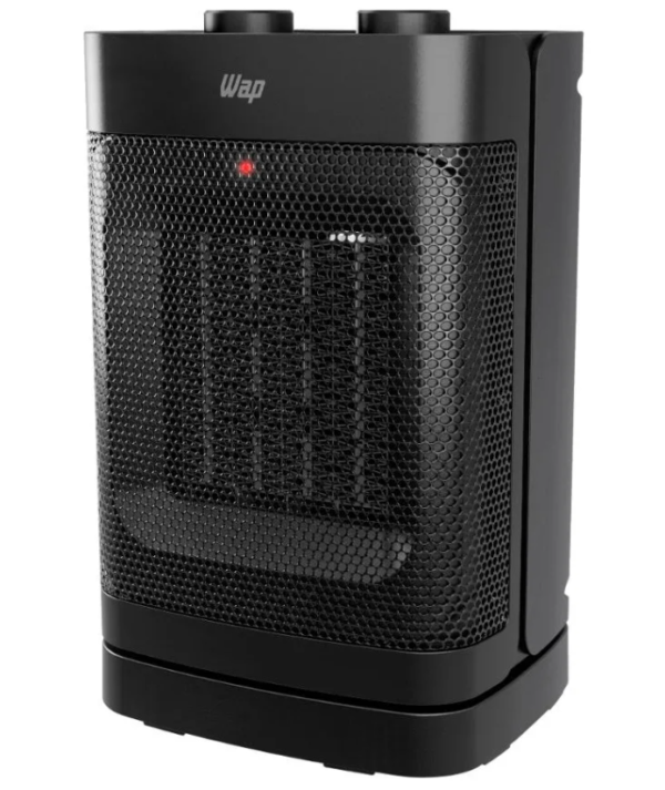 Aquecedor Portátil Wap Air Heat Ceramic Elétrico 3 em 1 Preto