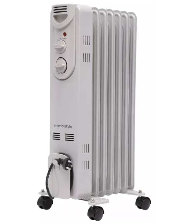 Aquecedor A Óleo Portátil Mimo Style Aq03 Branco