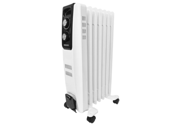Aquecedor Elétrico A Óleo Portátil 1500w Silencioso - Image 2