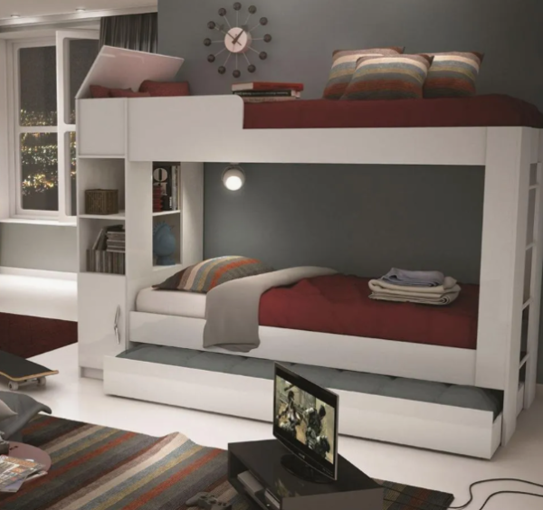 Beliche Cama Auxiliar Ditália Treliche Cm-15 Branco - Image 2