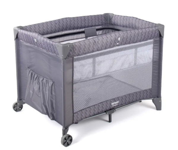 Berço Portátil Sereno Infanti Grey Hail IMP91562 - Image 4