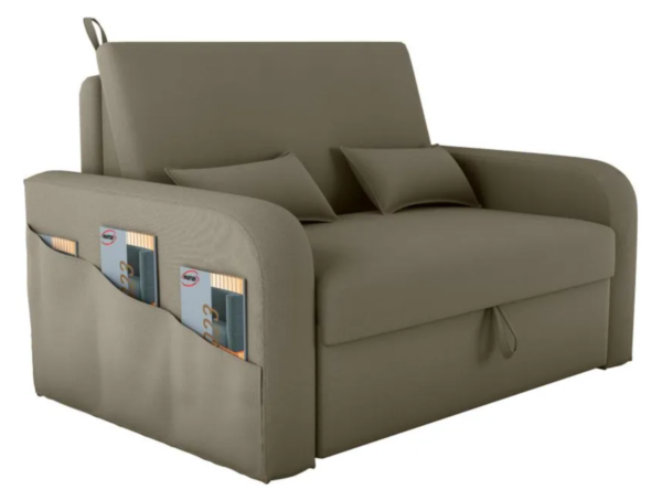 Sofá Cama 2 Lugares Com Bau 1,40 Mts Day Matrix E-434