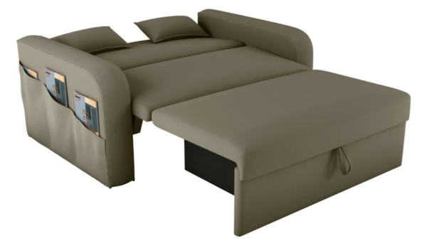Sofá Cama 2 Lugares Com Bau 1,40 Mts Day Matrix E-434 - Image 3