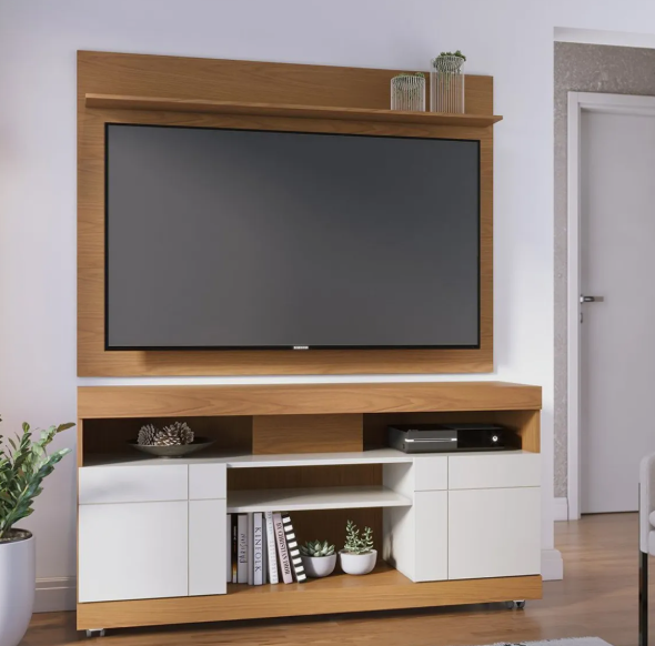 Rack Com Painel Para Tv De Até 55 Polegadas Yara e Maia Freijó - Image 4