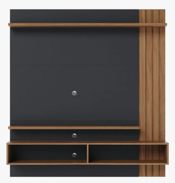 Painel para TV até 65 Polegadas 2 Portas Basculantes 2 Prateleiras Juriti Colibri - Image 6