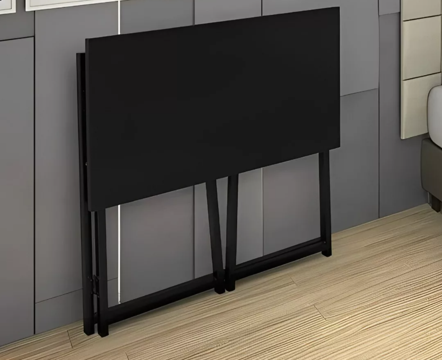 Escrivaninha Dobravel Ciplafe Link 0.80m Preto - Image 5